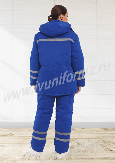 Костюм женский зимний для скорой помощи арт. СП-02-15-ГР