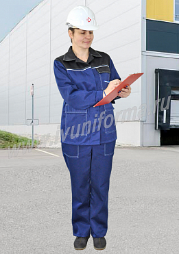 Костюм рабочий женский арт. Р-02-244-ГР